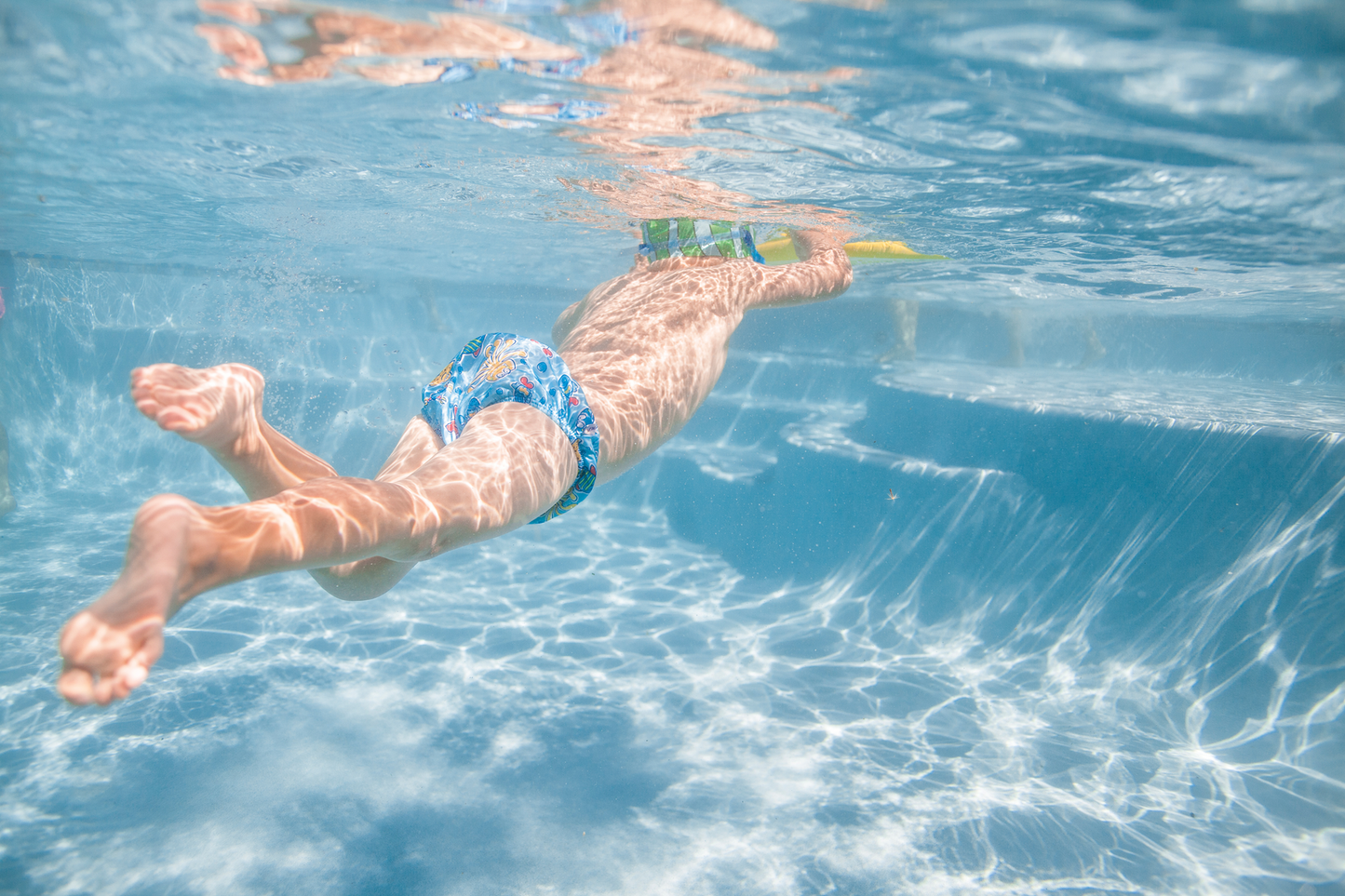 طبعة حفاضات السباحة